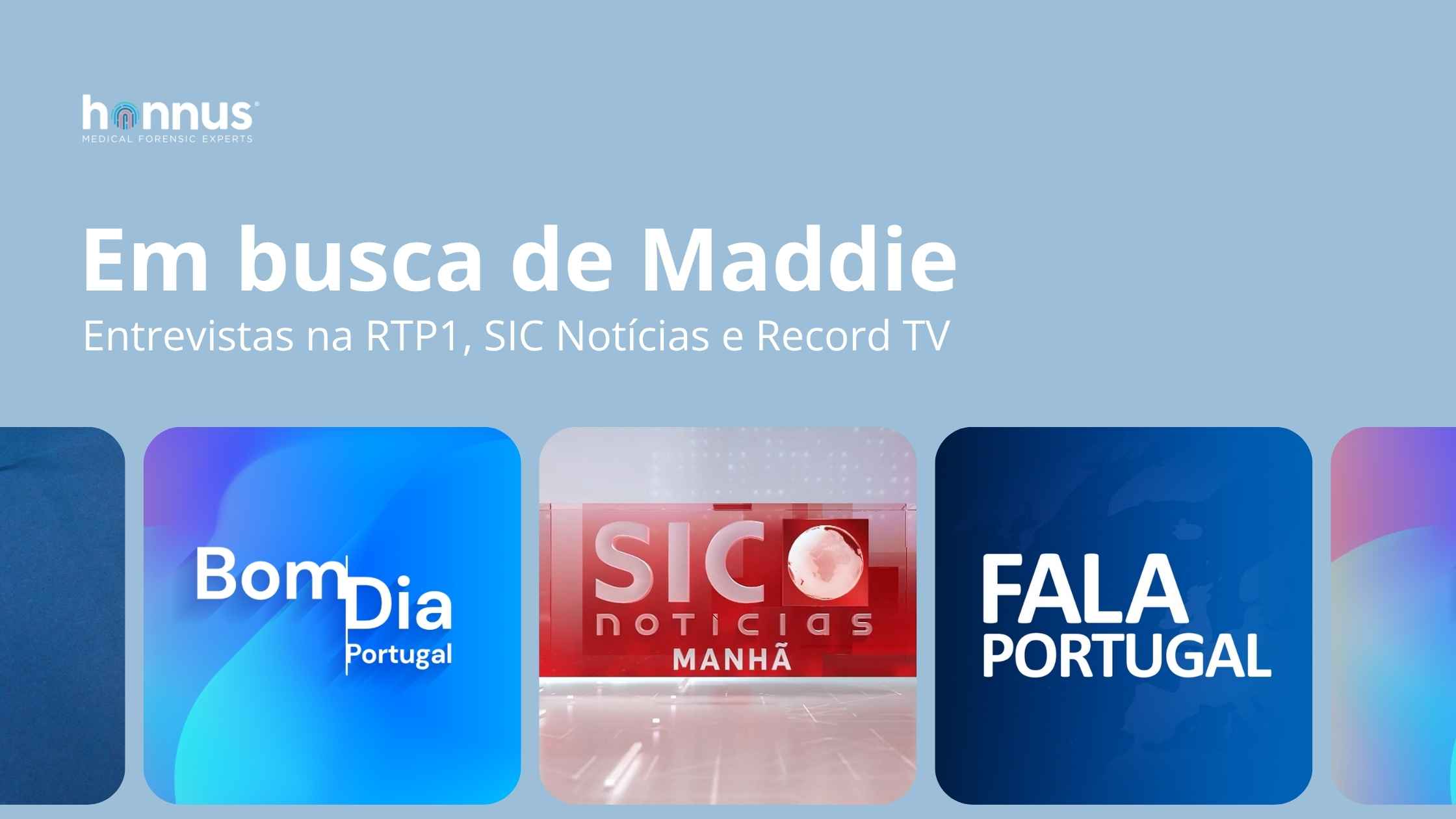 Entrevistas em busca de Maddie