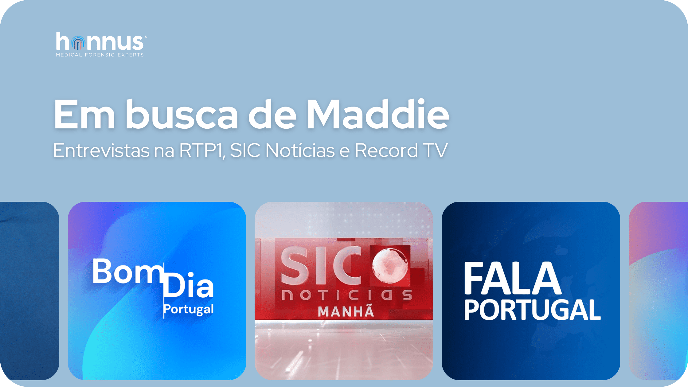 Entrevistas em busca de Maddie